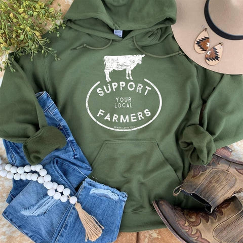 Support Your Local Farmers-green