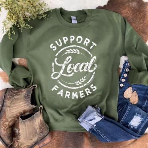 Support Local Farmers- green