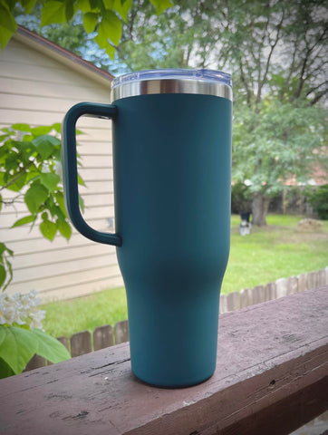 Matte Emerald Green 40oz Tumbler