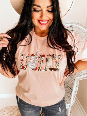 Dolly Hand Cut Embroidered