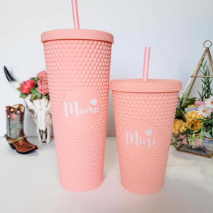 Mama & Mini Tumbler Set-PINK