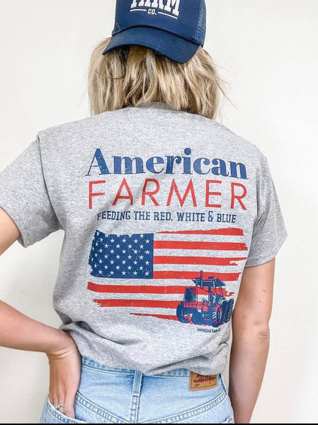 American Farmer- Feeding the red white & blue