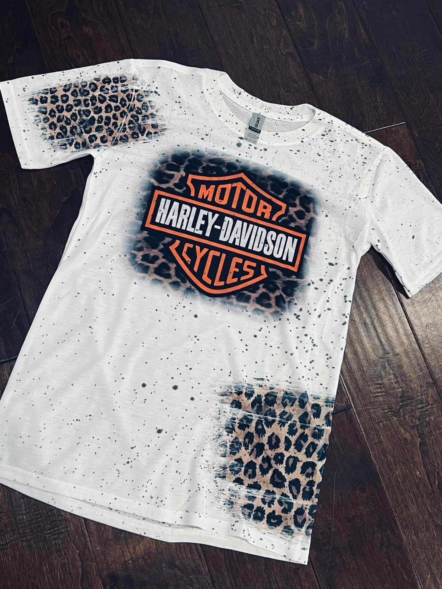 Harley Splatter & Leopard Print