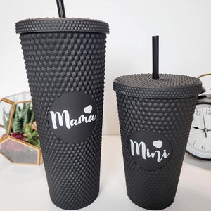 Mama & Mini Tumbler Set- BLACK