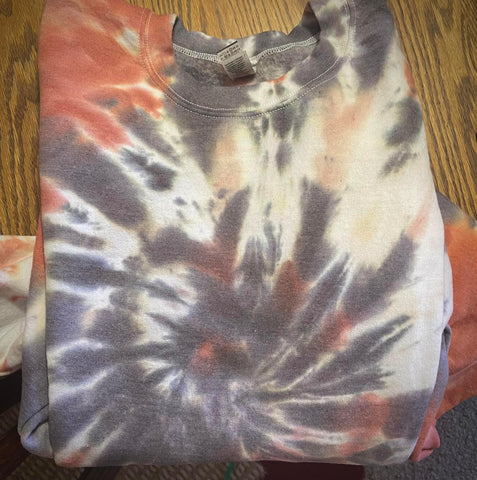 Fall Covered Tie Dye