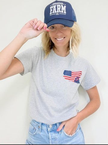 American Farmer- Feeding the red white & blue