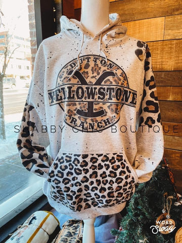 Leopard Yellowstone Hoodie