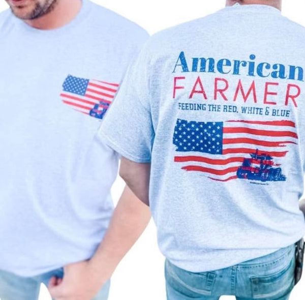 American Farmer- Feeding the red white & blue