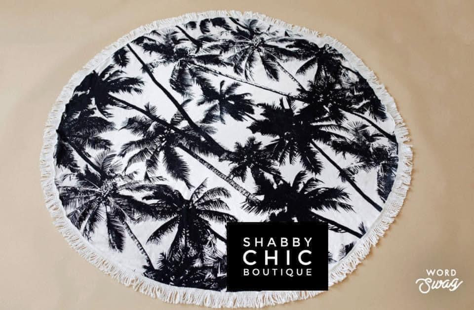 Palm Tree Beach Towel