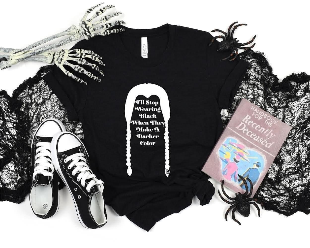 I’ll Stop Wearing Black When The Make A Darker Color