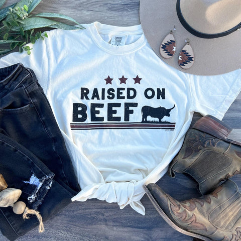 RAISED ON BEEF