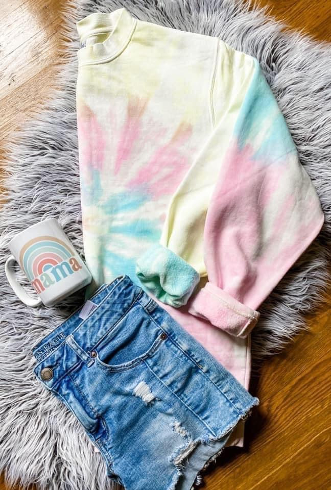 Sunset Swirl Sweatshirt
